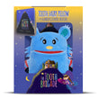 Load image into Gallery viewer, Blue tooth pillow in gift box with book
