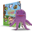 Load image into Gallery viewer, Bubbles Octopus Tooth Fairy Pillow and Tooth Fairy Book Gift Set