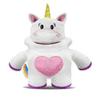 Load image into Gallery viewer, pink and white unicorn tooth fairy pillow