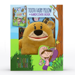 Load image into Gallery viewer, Yellow and golden bear tooth fairy pillow gift set with tooth fairy book