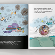 Load image into Gallery viewer, Tooth Brigade Storybook Sneak Peek Page - the tooth fairy gets stuck in a tumbleweed
