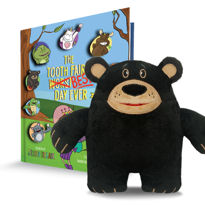Acorn Tooth Fairy Pillow and Tooth Fairy Book Gift Set