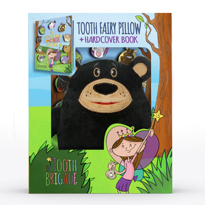 Acorn Tooth Fairy Pillow and Tooth Fairy Book Gift Set
