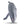 Load image into Gallery viewer, side view of Gizmo tooth pillow Cat
