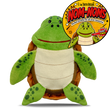 Load image into Gallery viewer, Plush turtle toy with 'NOM-NOMS' logo on a white background
