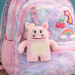 Load image into Gallery viewer, Ruby Cat Bag Charm Backpack Clip on
