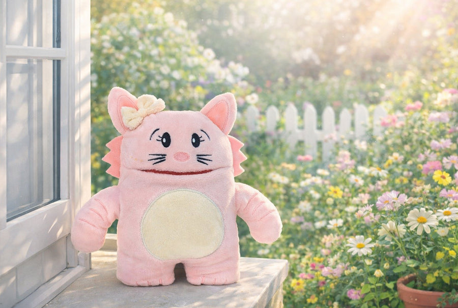 The Tooth Brigade Tooth Fairy Pillow - Ruby Pink Cat – The Tooth ...