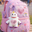 Load image into Gallery viewer, Sprinkles Unicorn Charm Backpack Clip on
