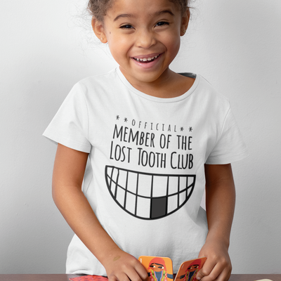 Official Member of the Lost Tooth Club Customizable T shirt