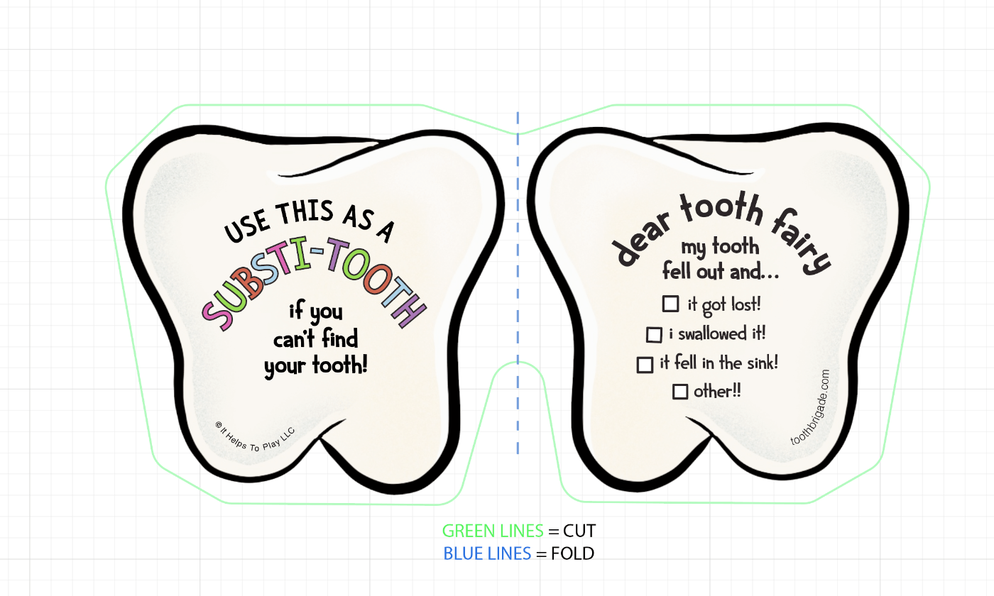 Substi-Tooth printable
