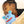 Load image into Gallery viewer, Girl asleep with blue tooth pillow monster
